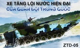 'Soi' xe tăng lội nước nguy hiểm của Trung Quốc