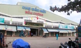 Chợ Hòa Cường là chợ đầu mối cung cấp nông sản chủ yếu cho TP. Đà Nẵng. Ảnh: Thanh Trần. 