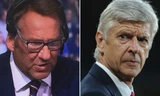 Merson (trái) từng đá 30 trận dưới sự dẫn dắt của Wenger. 