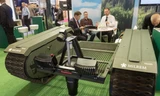 Robot Ground Eye giới thiệu tại triển lãm Eurosatory 2016. Ảnh: Defence Update