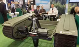 Robot Ground Eye giới thiệu tại triển lãm Eurosatory 2016. Ảnh: Defence Update