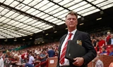 Những ngày tháng của Van Gaal ở Man Utd đã cạn. Ảnh: Reuters.