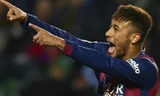 Neymar cho biết anh yêu Barcelona và chưa có ý định ra đi. Ảnh: Reuters