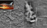 Máy bay chiến đấu Anh nã bom các mục tiêu khủng bố tại Syria (Ảnh: DM)