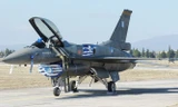 Một chiếc chiến đấu cơ F-16 của Không quân Hy Lạp