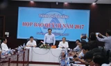 Quang cảnh buổi họp báo
