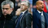 Mourinho, Ancelotti và Guardiola là ba nhà cầm quân hàng đầu thế giới thời điểm hiện tại. Ảnh: Reuters.