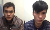 Hai trong số 4 bị can. Ảnh: An ninh thủ đô