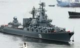 Tuần dương hạm Moskva của Nga. Ảnh: Ria Novosti