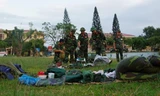 Bộ đội hóa học Việt Nam diễn tập chiến đấu