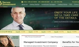 Một góc giao diện của secureinvestment.com khi còn hoạt động (được lưu lại trên một số trang mạng khác).