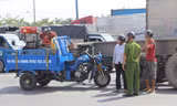 Hiện trường vụ tai nạn. Ảnh: Đông Sơn.