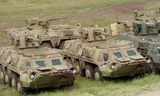 Xe bọc thép của Ukraine. Nguồn: army-technology.com.