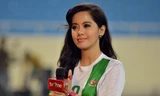 Nhan sắc nữ phóng viên Indonesia 'gây sốt' ở AFF Cup