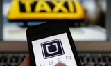 Dịch vụ taxi thông qua phần mềm ứng dụng Uber. Ảnh: nypost.com.