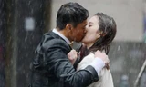Lưu Diệc Phi ướt át diễn cảnh hôn trong mưa
