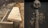 Khai quật bộ xương 1.600 tuổi của người phụ nữ La Mã giàu có