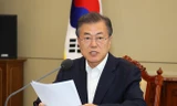 Tổng thống Hàn Quốc Moon Jae-in. (Nguồn: Yonhap/TTXVN)