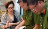 Phạm Thị Tuyết Nhung thời điểm bị bắt.