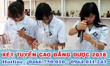Địa chỉ xét tuyển Cao đẳng Dược Hà Nội năm 2016