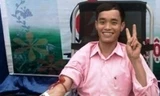Anh Thắng 13 lần hiến máu nhân đạo