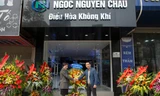 Bà Phạm Thị Khánh - Tổng GĐ Công Ty CP Điện Lạnh Ngọc Nguyên Châu và ông Nguyễn Hoàng Anh – đại diện công ty TNHH Panasonic Việt Nam có mặt trong lễ khai trương