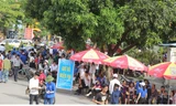 Cụm thi Vinh đón hơn 21.000 thí sinh về làm thủ tục