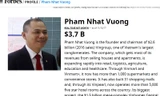 Tài sản của ông chủ Vingroup lên đến 4,8 tỷ USD, vượt cả Tổng thống Trump