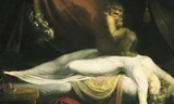 Những hình ảnh quái dị thường xuất hiện khi bị bóng đè. Ảnh: Henry Fuseli