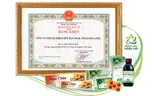 Bằng khen của Bộ y tế tặng cho Công ty Dược phẩm Hoa Linh