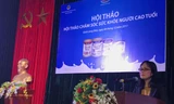 Bà Nguyễn Minh Tâm - Giám đốc Chi nhánh Vinamilk tại Hà Nội phát biểu tại hội thảo.