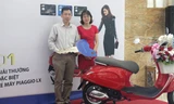 MB trao thưởng khách hàng trúng xe Piaggio LX