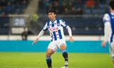 Văn Hậu trong màu áo Heerenveen