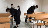 Sinh viên Khoa Y Dược, ĐH Quốc gia Hà Nội vệ sinh trường lớp 