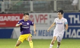 Cuộc đua vô địch V-League đang trở nên sôi động sau chiến thắng 4-0 của CLB Hà Nội trước HAGL ảnh: Hữu Phạm 