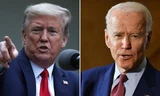 Ứng viên Joe Biden (phải) đang giành ưu thế trước đương kim Tổng thống Donald Trumpảnh: The Hill 