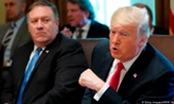 Ông Trump và ông Pompeo đã đưa ra những thông điệp không nhất quán Ảnh: Getty Images