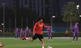 U23 Việt Nam hứng khởi bước vào buổi tập đầu tiên tại UAE 