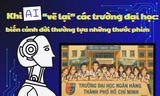 Gen Z tranh luận khi AI “vẽ lại" các trường Đại học: Kẻ khen đẹp, người phản đối
