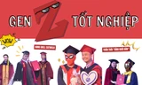 Gen Z "chất chơi" trong lễ tốt nghiệp: Thần thái "bùng nổ", độc lạ hết chỗ