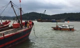 Tìm kiếm một ngư dân Nghệ An rơi xuống biển mất tích
