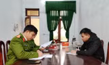 Đối tượng Nghĩa bị bắt giữ tại CQĐT.