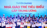 Xét chọn và tuyên dương Nhà giáo trẻ tiêu biểu cấp Trung ương
