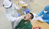 Xét nghiệm COVID-19 cho tân binh Thủ đô trước ngày giao quân