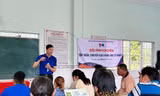 Thanh niên tình nguyện tổ chức nhiều hoạt động thiết thực cho người dân Trà Vinh
