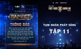 Rap Việt dời lịch phát sóng, nghệ sĩ Việt hoãn show để chia sẻ với người dân 