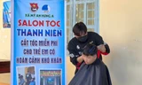 Đoàn viên thanh niên "mở" salon cắt tóc miễn phí cho thiếu nhi, người cao tuổi