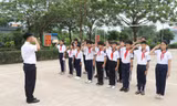 Thanh thiếu niên tham gia trải nghiệm thực tế, hóa thân thành chiến sĩ