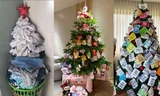 Ý tưởng bá đạo trang trí cây thông Noel 2024: Treo đồ chơi Labubu, BIB chạy bộ
