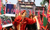 Chiến sĩ Hoa Phượng Đỏ tham gia học hỏi, quảng bá giá trị nghệ thuật Hát Bội
